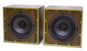 A pair of Auratone5C speakers